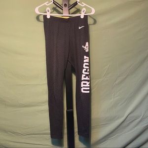 Oregon Duck Nike Leggings